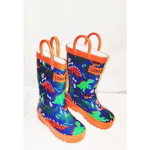 Dino Rain boots Rubber